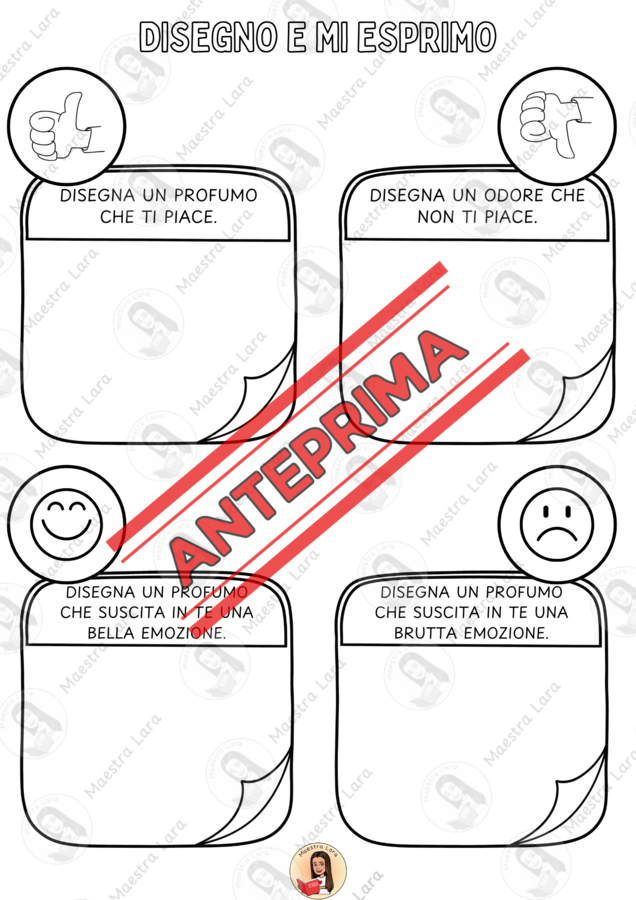 Olfatto - schede didattiche