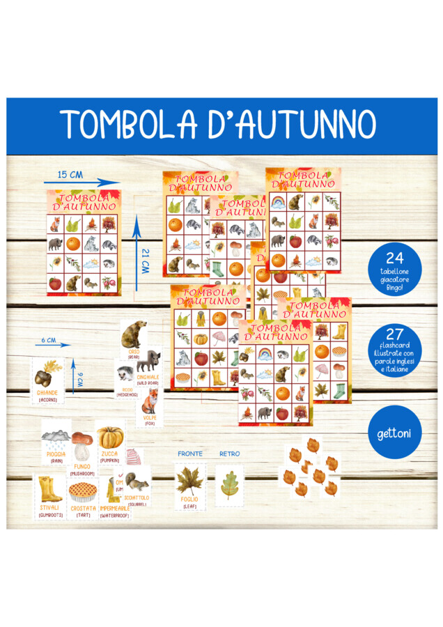 TOMBOLA BINGO d'AUTUNNO