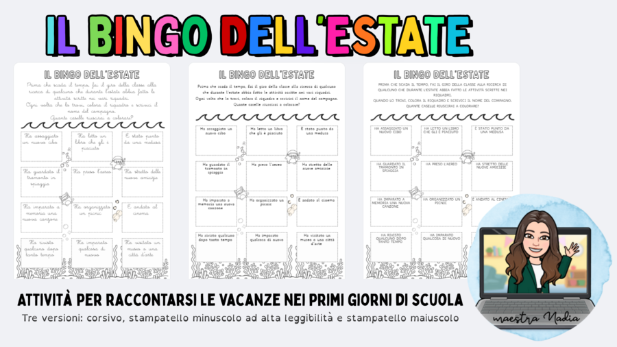 Accoglienza: il bingo dell'estate