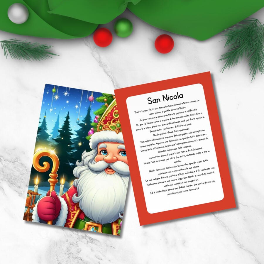 Storia di San Nicola per bambini