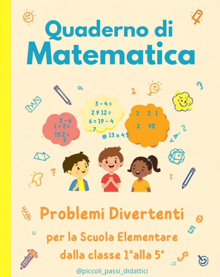 Problemi matematici 1 alla 5 elementare