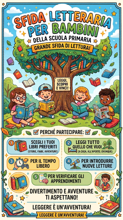 SFIDA LETTERARIA PER LA SCUOLA PRIMARIA