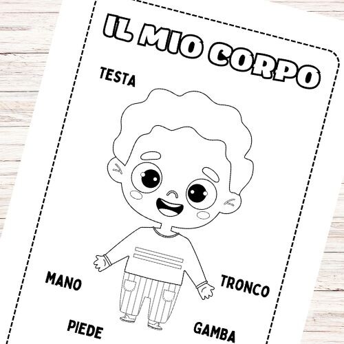 Attività schema corporeo infanzia