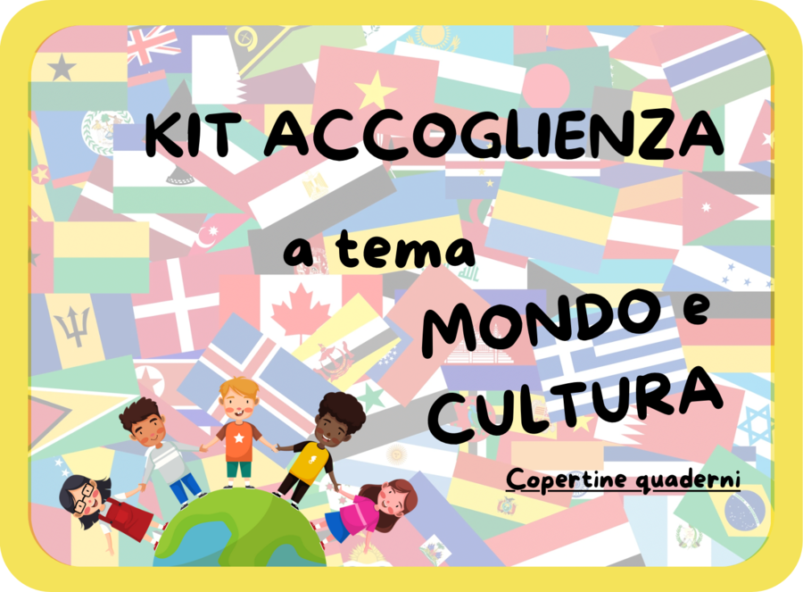 COPERTINE quaderni accoglienza - tema MONDO/CULTURA