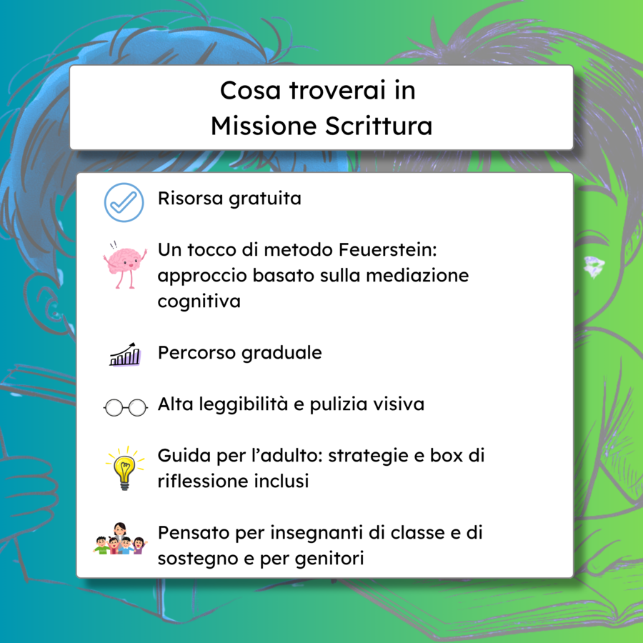 Bundle Missione Lettura + Missione Scrittura. Kit completo di potenziamento cognitivo