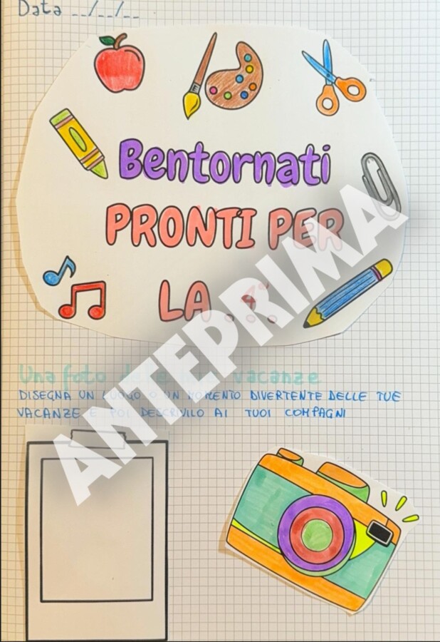 Bentornati in classe...italiano classe 3ª - 4ª - 5ª