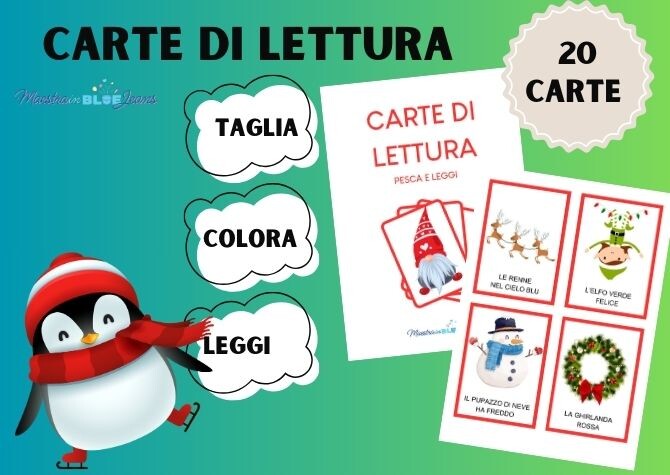 CARTE di lettura - Christmas version