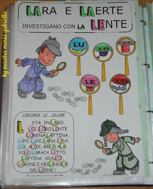 Lettera L di Lente e non solo