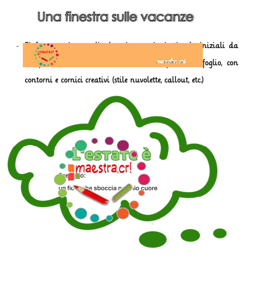 Rientro a scuola: una finestra sulle vacanze