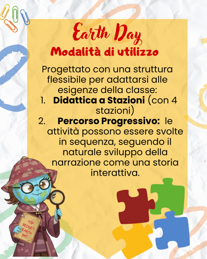 Earth day - Kit Investigativo Multidisciplinare