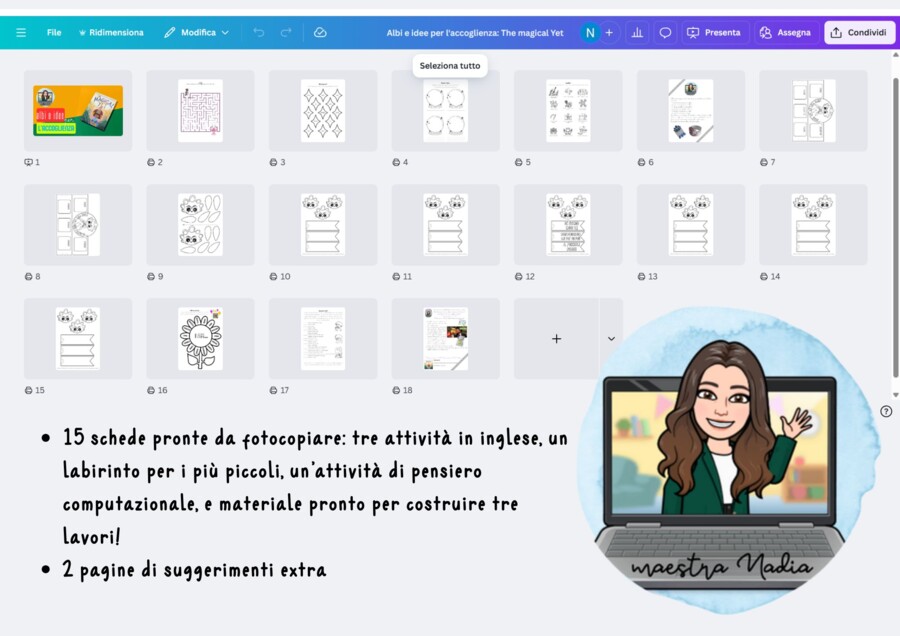 Accoglienza con gli albi: The magical Yet