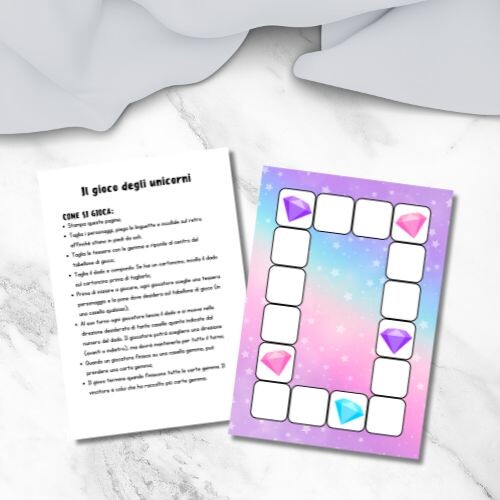 Il gioco degli unicorni e delle gemme
