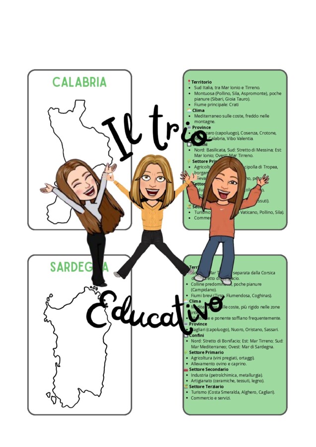 GEOGRAFIA: REGIONI ITALIANE