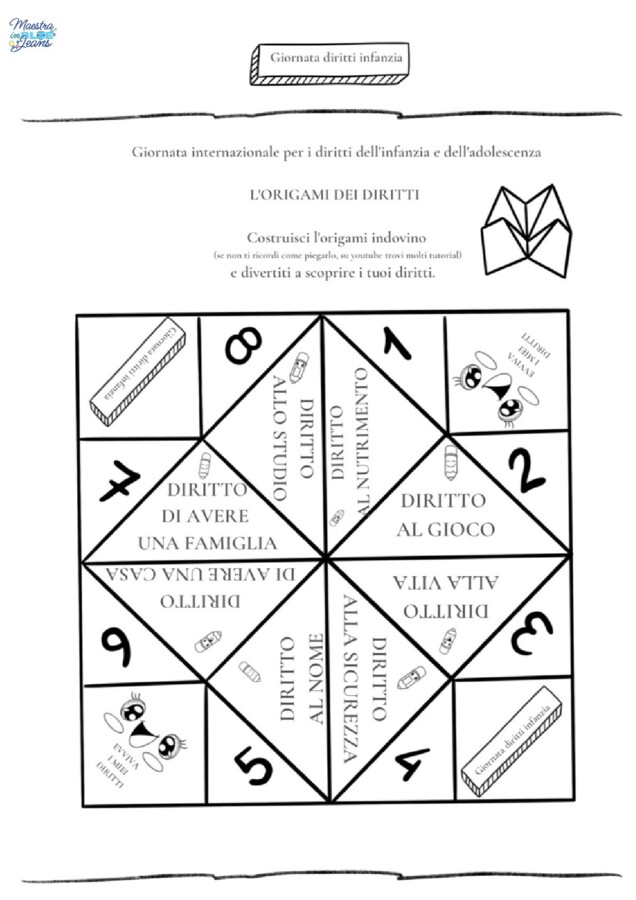 ORIGAMI DIRITTI