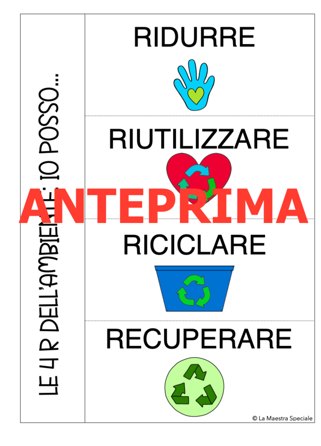 LE 4 R DELL'AMBIENTE - GIORNATA MONDIALE DELLA TERRA