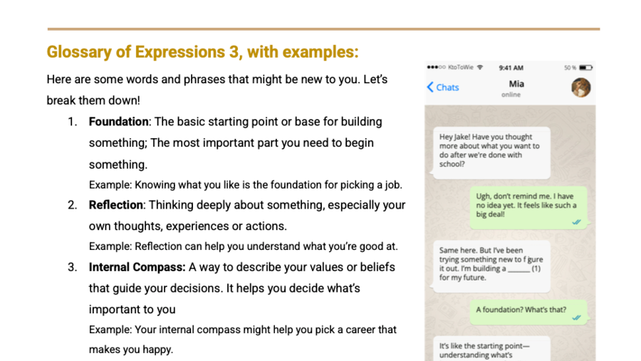 FUTURE READY TEEN - Your Career Exploration Mini-Guide