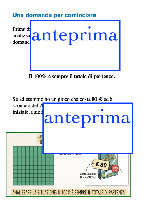 Il piccolo libro delle percentuali