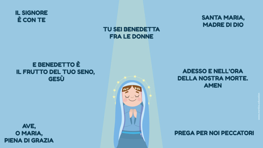 Ave Maria - attività per il mese mariano
