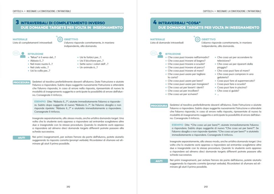 CAA-4-Intraverbale e sistema PECS