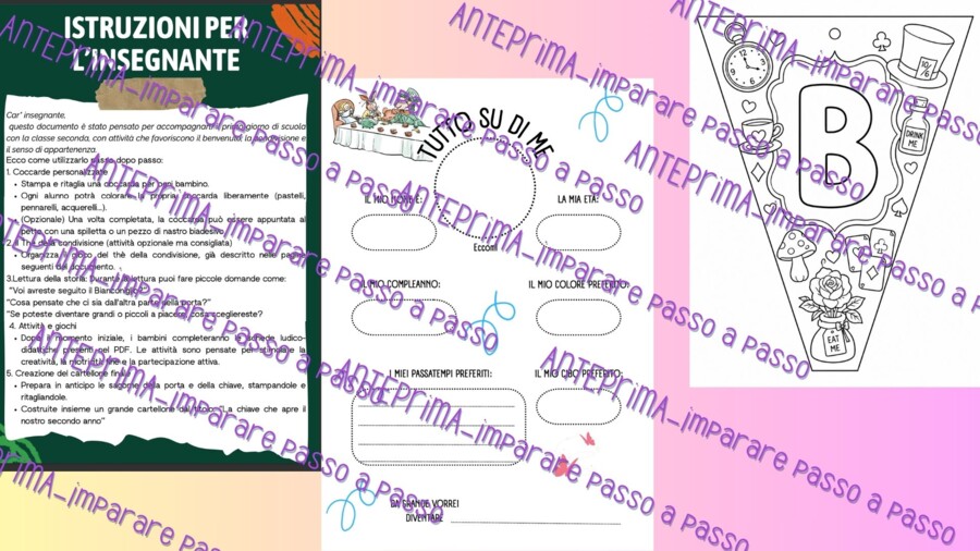 Kit di Accoglienza a tema Benvenuti in Classe Seconda