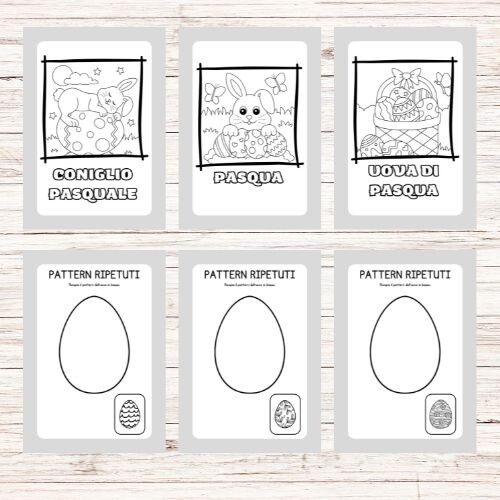 Schede didattiche Pasqua - Mega Bundle