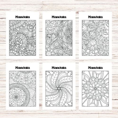 48 Mandala da colorare