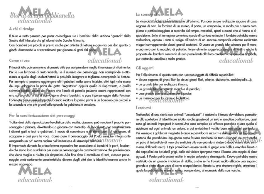 Storia di Gabbianella - libro con canzoni