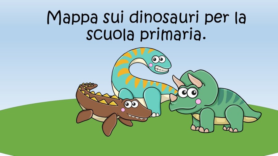 Mappa mentale sui dinosauri