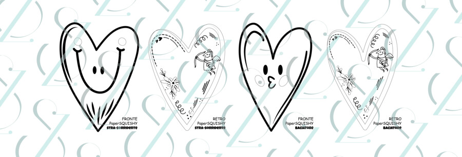 PaperSquishy salvacarta CUORE