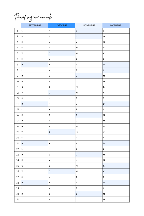 La BellAgenda 2025/2026 - Teacher Planner (Blu)