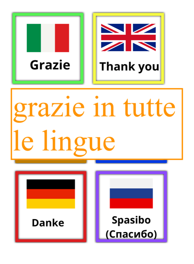 Giornata della gentilezza: Grazie in tutte le lingue del mondo o quasi (attività interdisciplinari per tutte le classi)