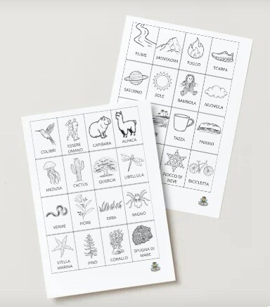 CARTE ESSERI VIVENTI E NON VIVENTI