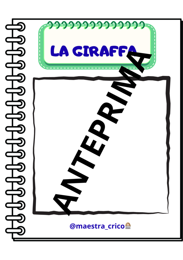 COSTRUISCO IL MIO LIBRETTO DEGLI ANIMALI