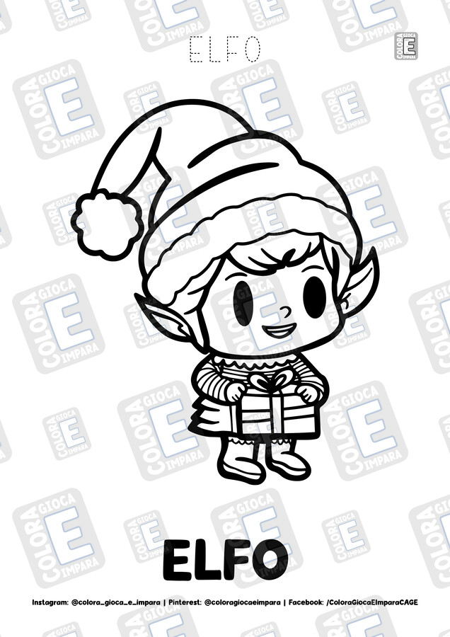Disegni da colorare - Natale
