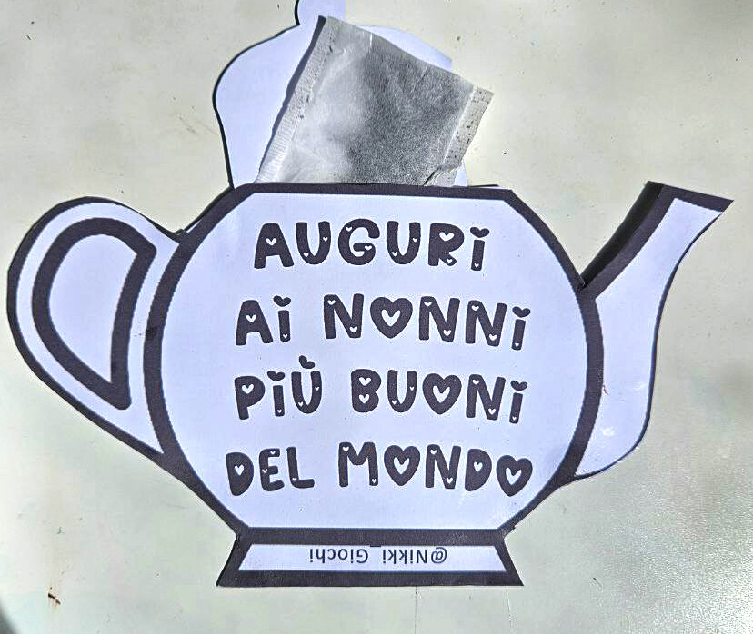 Set da tè per la Festa dei nonni