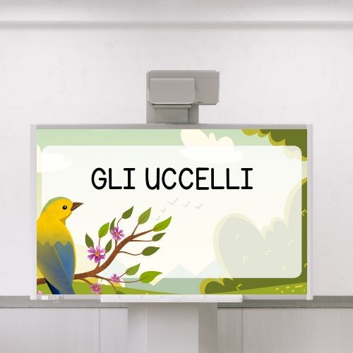 Gli uccelli scuola primaria PDF - presentazione
