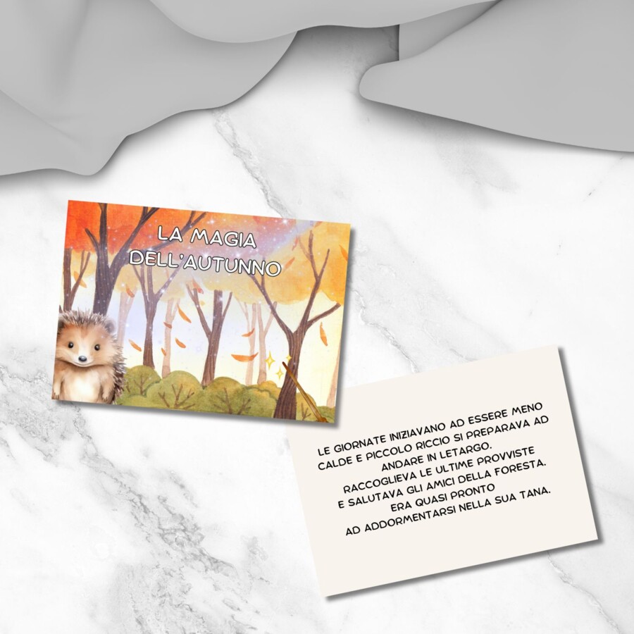 "La magia dell'autunno" - una storia da illustrare