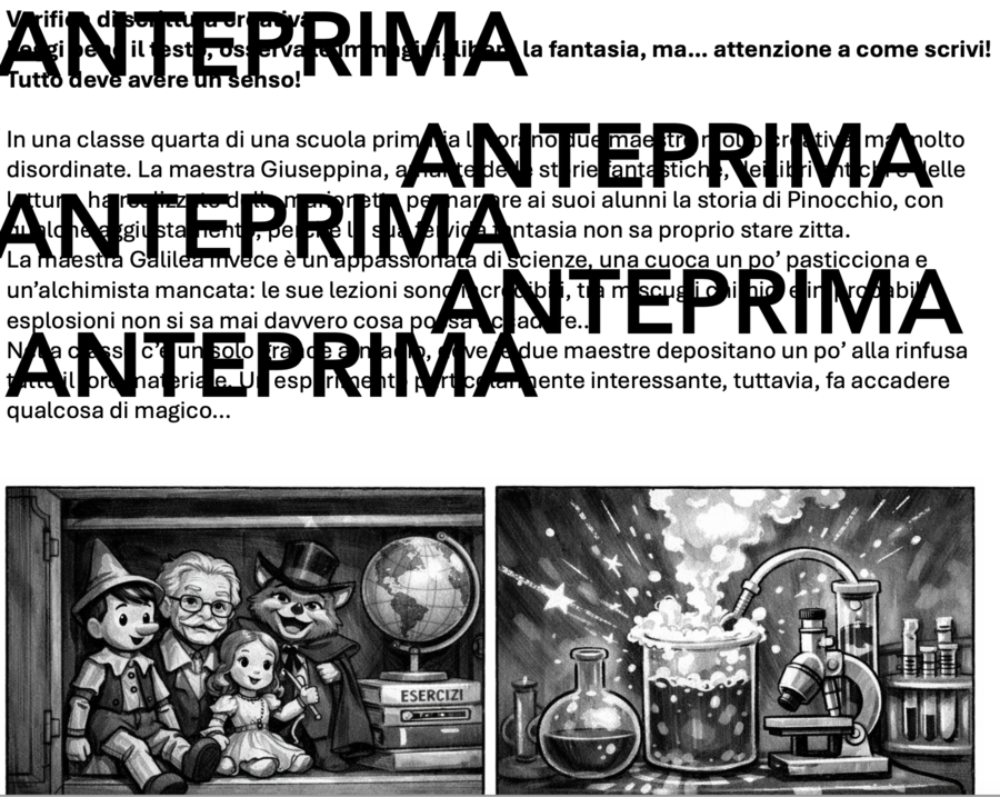 Verifica di scrittura creativa: il racconto fantastico