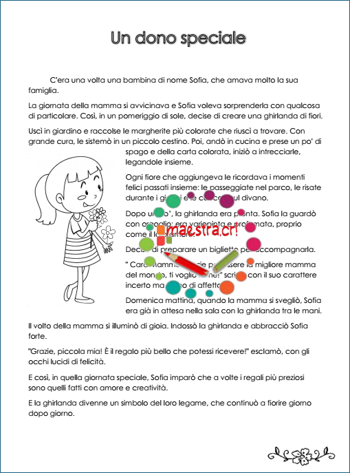 Giornata della mamma - Un dono speciale