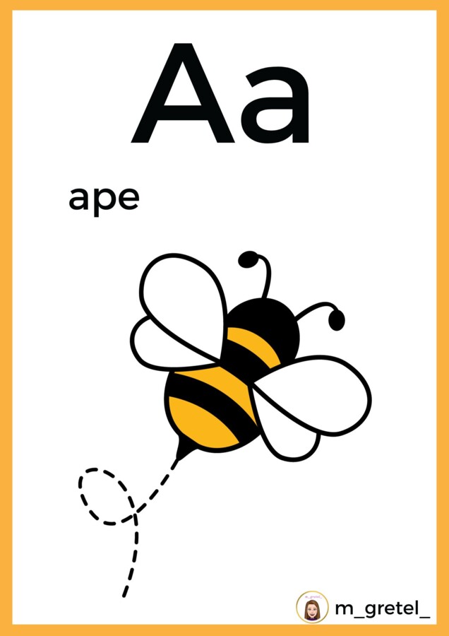 Alfabetiere da parete