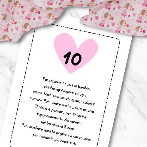 Gioco per imparare a contare fino a 10