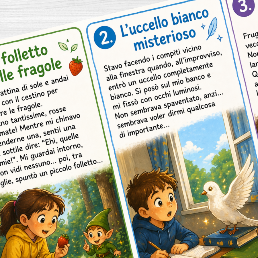 La fabbrica dei testi narrativi fantastici