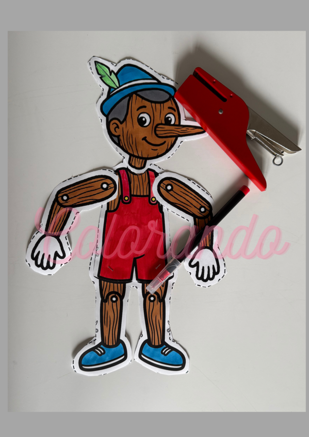 Pinocchio da Montare: Laboratorio di Creatività e Motricità