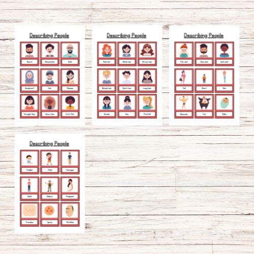 Describing people pack didattico