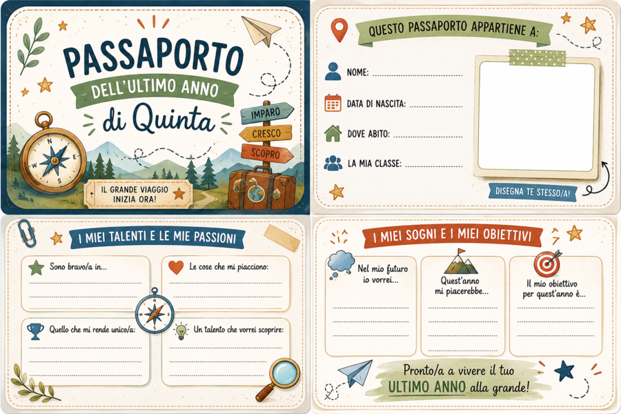 Il Grande Viaggio della Classe Quinta | Kit Accoglienza e Percorso Annuale per l’Ultimo Anno della Scuola Primaria