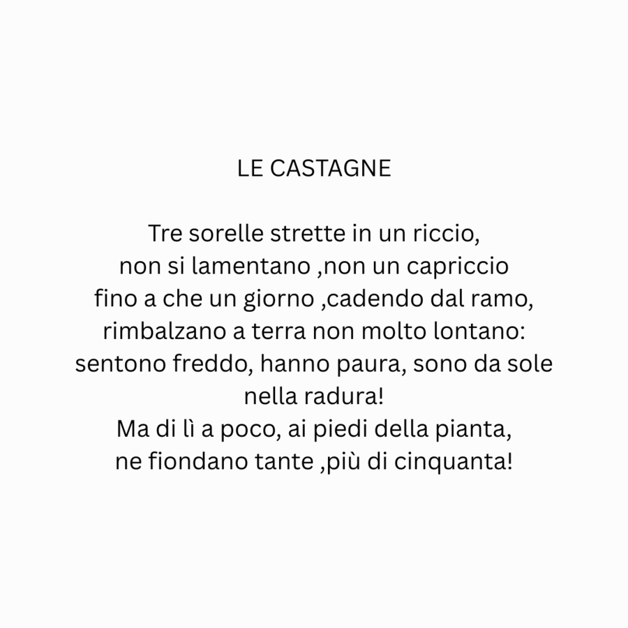 LE CASTAGNE