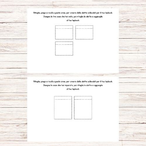 Lapbook "Un luogo che ho visitato"