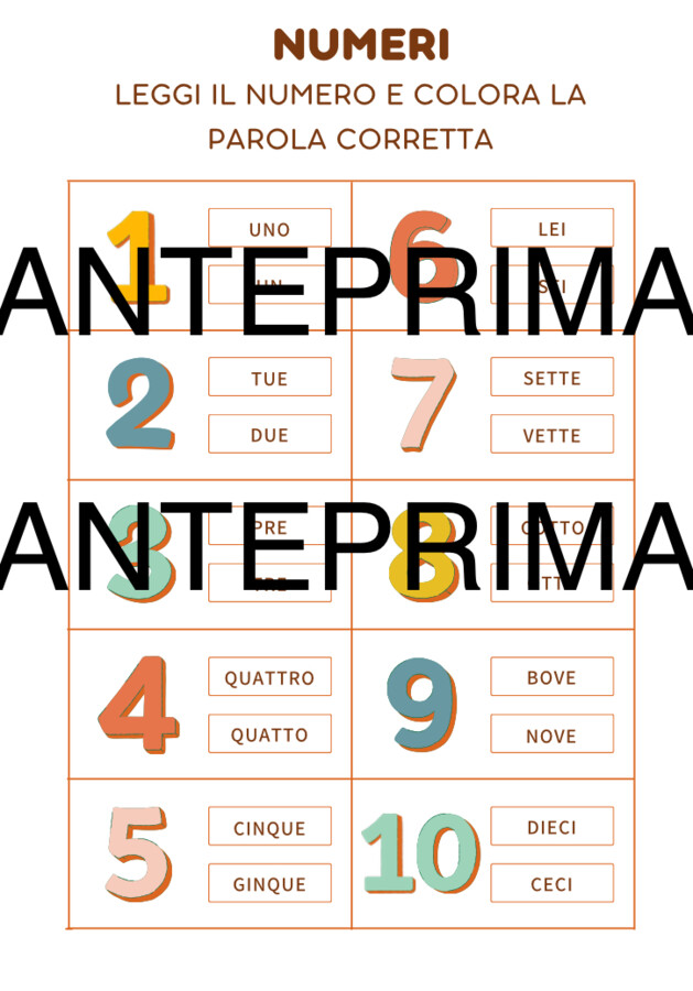 Stazioni matematiche per il rientro a scuola/classe prima