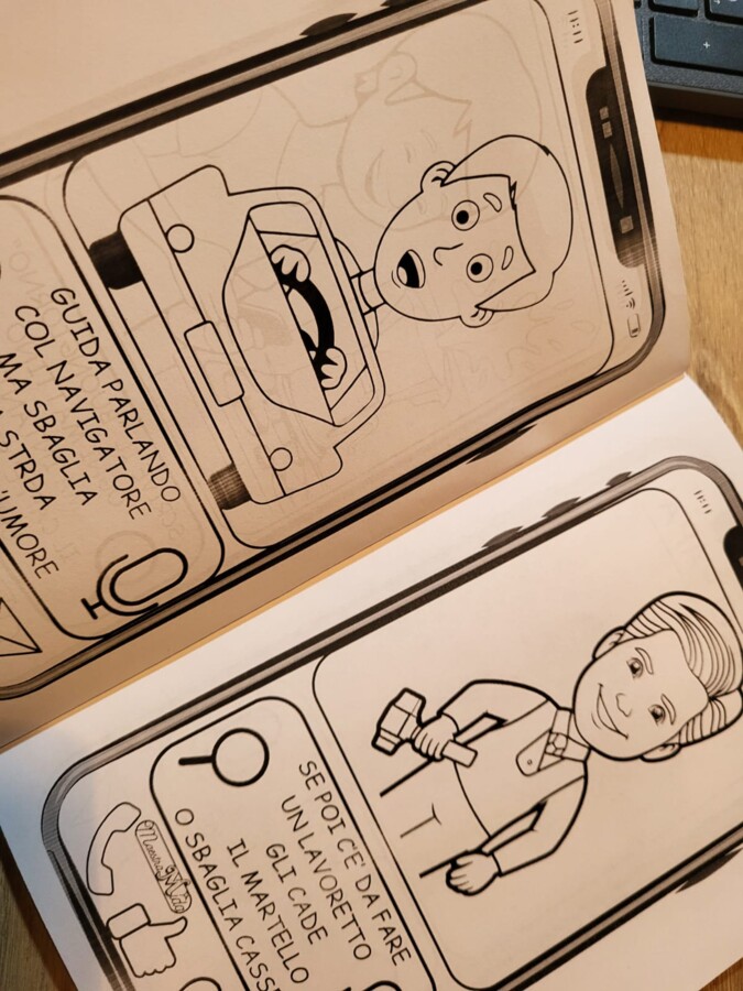 Papà Superconnesso filastrocca e libretto attività
