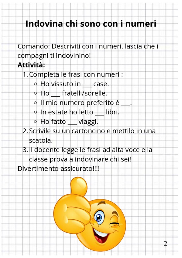 ACCOGLIENZA CLASSE QUINTA PRIMARIA